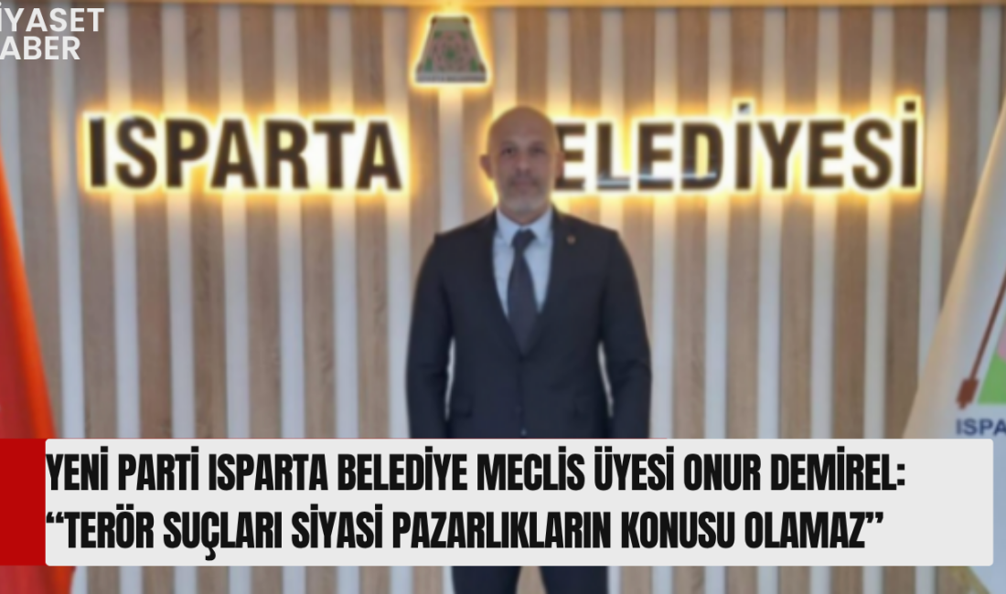 “Türkiye terörsüz bir geleceği elbette hak ediyor; ancak bunun yolu