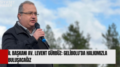 Yeni Parti Çanakkale İl Başkanı Av. Levent Gürbüz, 29 Ağustos