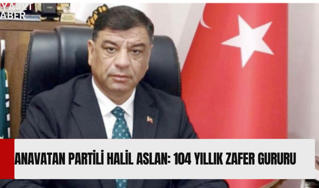Anavatan Partisi Genel Merkez Teşkilat Başkanı Yardımcısı Halil Aslan, Büyük
