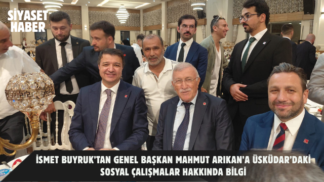 Saadet Partisi Üsküdar İlçe Başkanlığı Sosyal İşler Başkanı İsmet Buyruk,