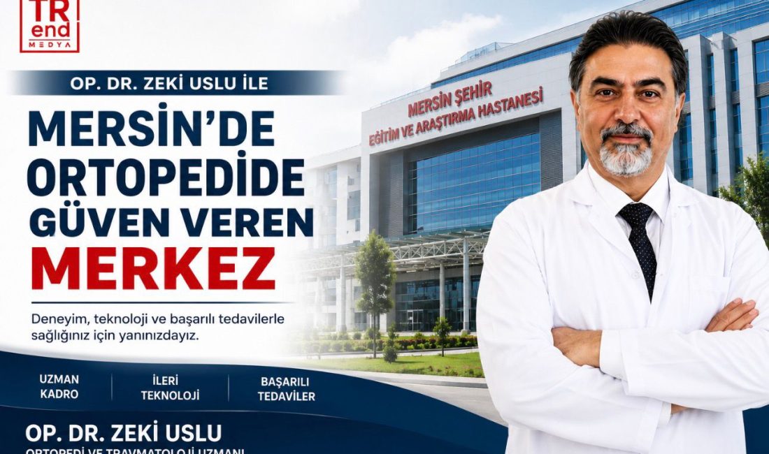Mersin Şehir Eğitim ve Araştırma Hastanesi, ileri ortopedik cerrahi uygulamaları,