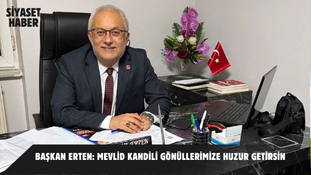 Yeniden Refah Partisi Bolu İl Başkanı Selçuk Erten, Mevlid Kandili