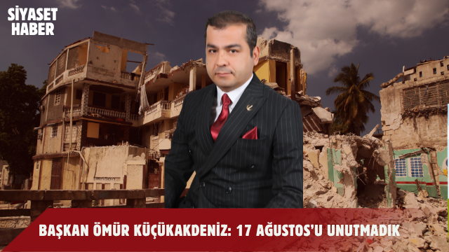 Yeniden Refah Partisi Kadınhanı İlçe Başkanı Ömür Küçükakdeniz, 17 Ağustos