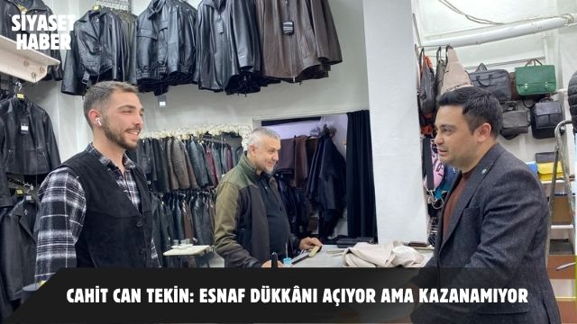 İYİ Parti Karesi İlçe Başkanı Cahit Can Tekin, artan hayat
