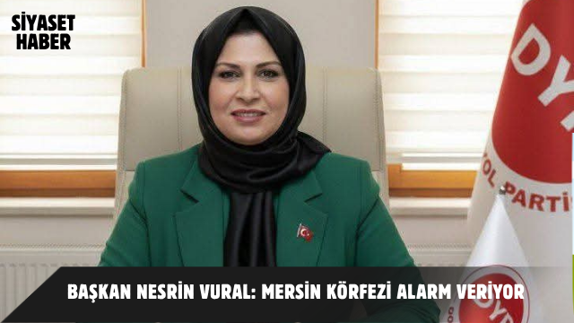 Doğru Yol Partisi (DYP) Mersin İl Başkanı Nesrin Vural, Mersin