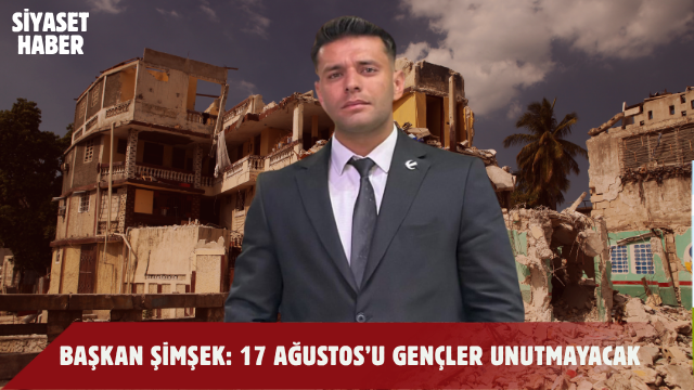 Yeniden Refah Partisi Oğuzeli İlçe Gençlik Kolları Başkanı Mustafa Şimşek,